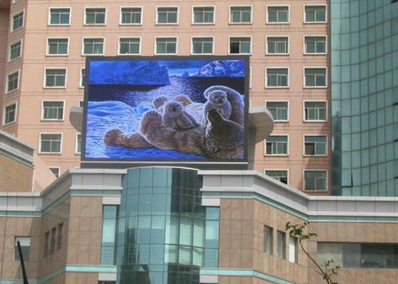 سطوع عالية في الهواء الطلق LED لوحة الإعلان 8MM بكسل نيتشيا أو رقاقة بلورات