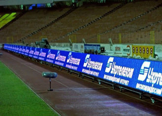 Fixed Outdoor Full Color LED Display Pixel Pitch 16mm , Soccer Stadium Big Screen