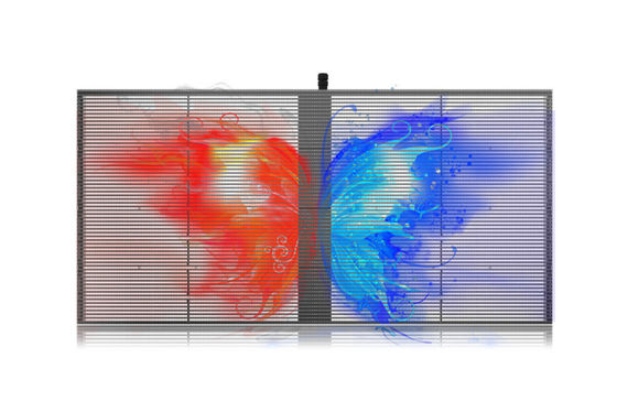 سطوع عالي داخلي SMD P2.84 P20 شاشة LED زجاجية ملونة كاملة للجدار بالفيديو