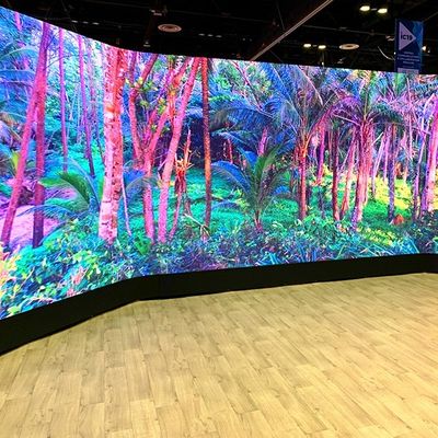 Reality P1.87 480x480mm شاشة LED غامرة 3840 هرتز معدل التحديث