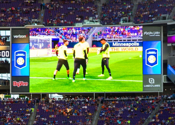 شاشة عرض LED خارجية كبيرة مقاومة للماء بالكامل P4 P5 P6 P8 P10 مع خزانة ألومنيوم مصبوبة بالقالب