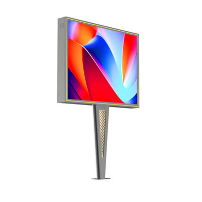 تصميم مخصص من الفولاذ المقاوم للماء IP65 p6 8000nits الشاشة الرقمية في الهواء الطلق LED عرض لوحة الإعلانات