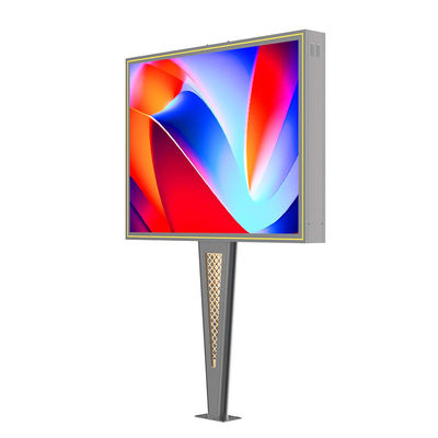 تصميم مخصص من الفولاذ المقاوم للماء IP65 p6 8000nits الشاشة الرقمية في الهواء الطلق LED عرض لوحة الإعلانات