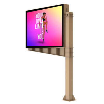 P6 8000nits تصميم مخصص عالي الجودة IP65 مضاد للماء شاشة LED لوحة إعلانية في الخارج