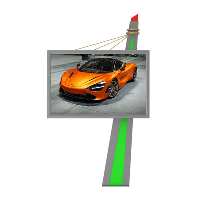 P6 مخصصة عالية السطوع IP65 الصلب المقاوم للماء الشاشة الرقمية في الخارج