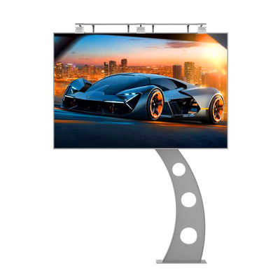 IP65 مقاومة للماء p6 8000 نيتز الصلب الإعلانية الشاشة الرقمية في الخارج