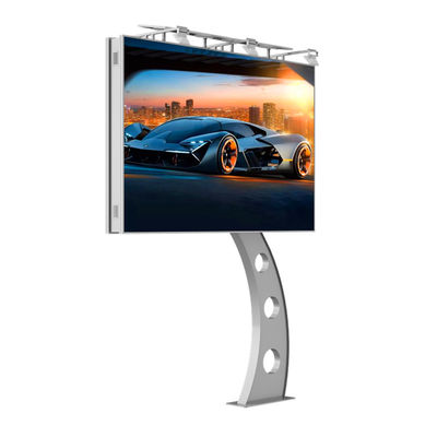 IP65 مقاومة للماء p6 8000 نيتز الصلب الإعلانية الشاشة الرقمية في الخارج