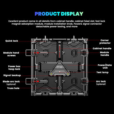 7680 هرتز p1.56 p3.91 p2.6 p2.97 p2.604 p2.976 مشهد فيديو على الحائط استئجار شاشة LED