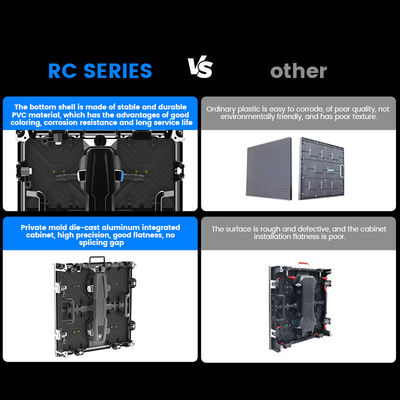 7680 هرتز P2.976 شاشة فيديو حائط للمسرح الكنيسة حفلات موسيقية الأحداث Pantalla داخلية في الهواء الطلق للإيجار شاشة LED للإيجار