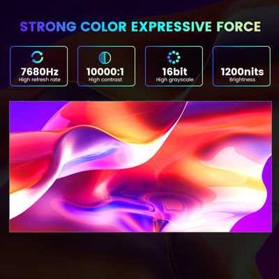 شاشة LED ثابتة داخلية 500x250/750x250/1000x250mm ، خزانة الألومنيوم ، 1200 نيت الوضوح ، P1.56 P1.95 P2.5 P2.6 P2.9 P3.91 للشاشات التجارية