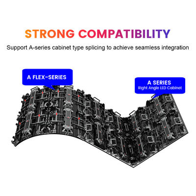 3840 هرتز P2.976 P3.91 P4.81 عرض شاشة LED