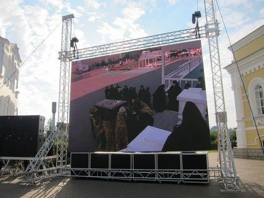 عالية السطوع الإيجار شاشة LED للماء داخلي أدى الجدران الفيديو RGB مصلحة الارصاد الجوية 3 في 1