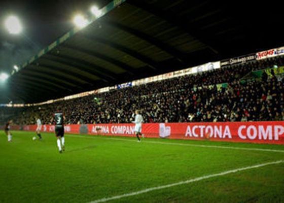 P12 P16 شاشة LED الخارجية للإعلانات الرياضية محيط الشاشة LED بالألوان الكاملة