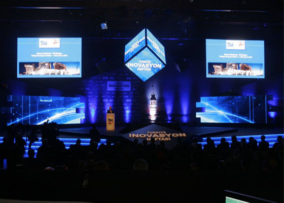 كامل لون المرحلة تأجير شاشة عرض LED P2.5mm للمركز التجاري