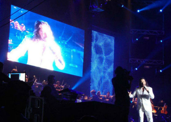 شاشة LED عالية المستوى تأجير تأجير P6.25mm بالألوان الكاملة للداخلية