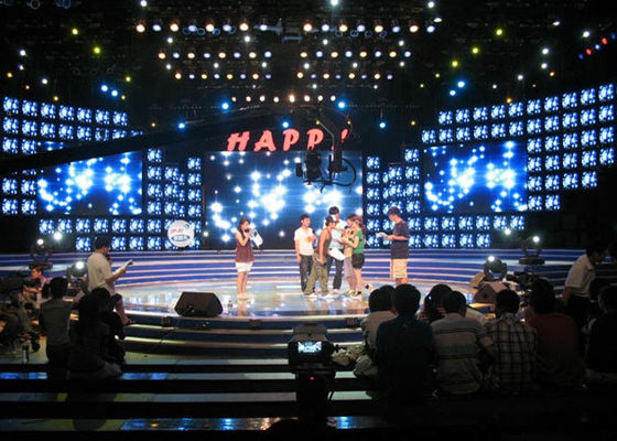 شاشة فيديو LED داخلية متعددة الوظائف P3.91 1000 شمعة سطوع 16 بت مستوى رمادي