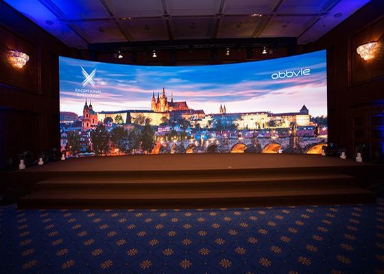 شاشة LED للإيجار 1R1G1B P6 45W 1500cd / M2