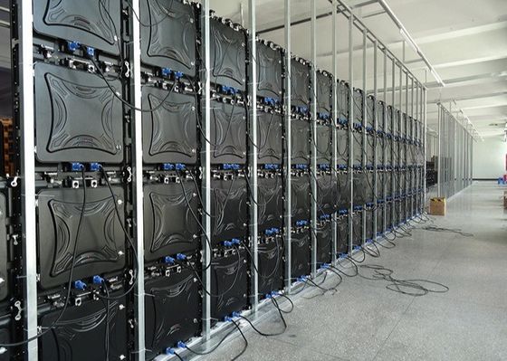 640X640mm SMD2121 P5 300W / M2 شريط DJ LED شاشة 64x32 بكسل