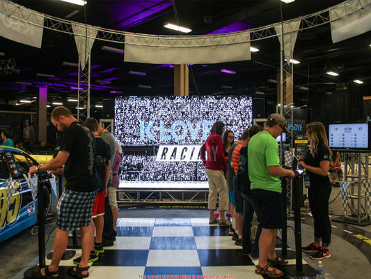 1500nits P5mm SMD3528 شاشة LED داخلية ثابتة من الألومنيوم