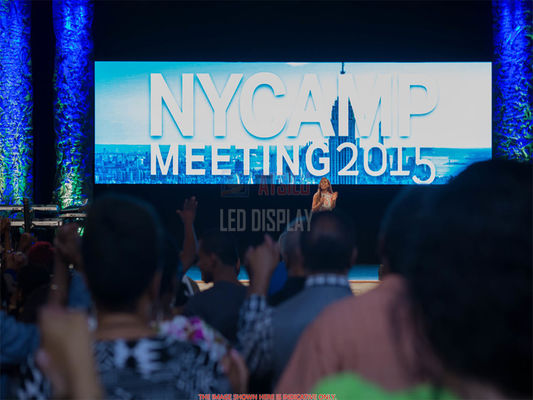 حدث عام SMD2020 840nits شاشة LED تأجيرية داخلية P3.91.0