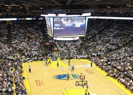 1R1G1B 240W / متر مربع لوحة الإعلانات الخارجية LED لمحيط كرة القدم