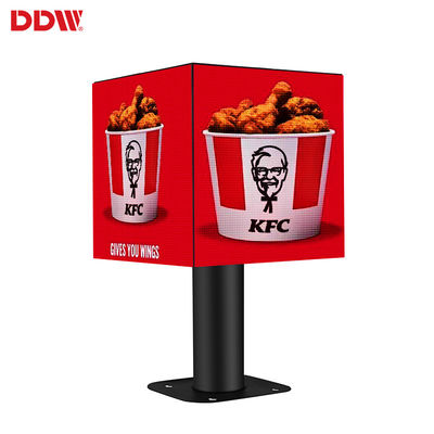 داخلي مخصص P2.5mm أدى ماجيك كيوب ، شاشة فيديو أدى عرض مكعب