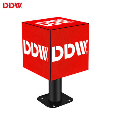 داخلي مخصص P2.5mm أدى ماجيك كيوب ، شاشة فيديو أدى عرض مكعب