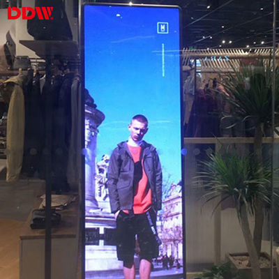 شاشة LED لإعلانات الفيديو الرقمية شاشة LED داخلية رفيعة للغاية محمولة P1.75 P2 P2.5