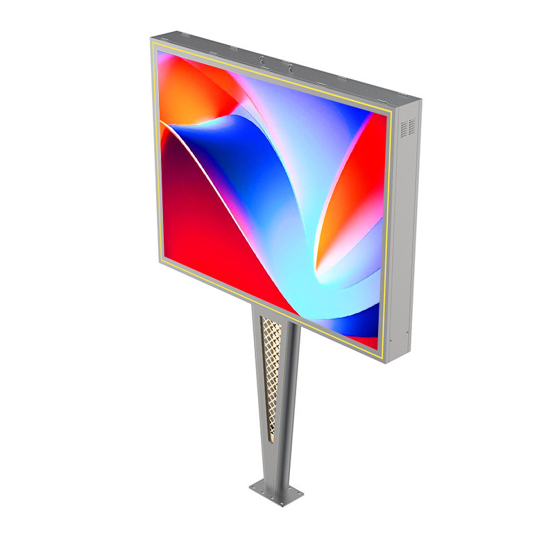 تصميم مخصص من الفولاذ المقاوم للماء IP65 p6 8000nits الشاشة الرقمية في الهواء الطلق LED عرض لوحة الإعلانات