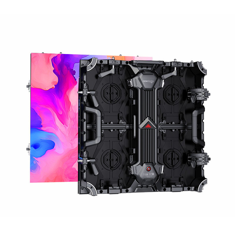 P3.91 شاشة LED مستأجرة للمسرح مع تردد تغيير الإطار 50/60 هرتز و 800 cd/m2